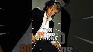 Top 100 80s Songs Part 4 70 to 61 top10 top10hits 80smusic [upl. by Ahsekal13]