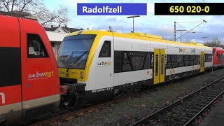 Radolfzell am Bodensee BR650 mit neuer Farbgebung im bwegt Design 🟨⬛⬜ [upl. by Yespmed647]