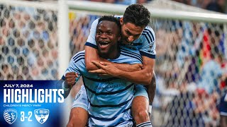 HIGHLIGHTS Sporting KC 3  2 FC Dallas [upl. by Rosina]