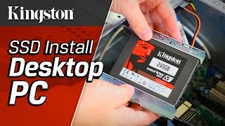 Installing a SSD in a Desktop PC [upl. by Yenaled487]