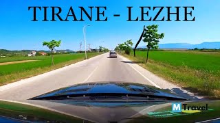 Driving to Lezha from Tirana  🇦🇱 Albania 2020 Roof Cam 4K MTravelVlog [upl. by Ecinej501]