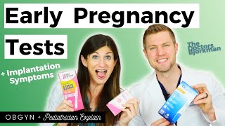 How Early Can You Take a Pregnancy Test OBGYN Explains Implantation amp Early Pregnancy Symptoms [upl. by Drwde68]