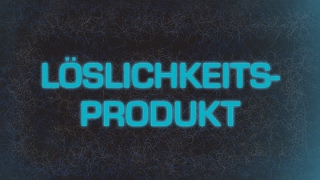 Löslichkeitsprodukt Visuelles Beispiel [upl. by Lamphere]