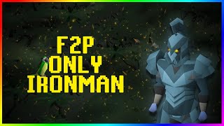 OSRS F2P ironman EP6  Strength Amulet and Rune Weaponry [upl. by Anegue41]