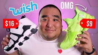 I Bought SNEAKERS From WISH 👀 ASMR Review [upl. by Silado]