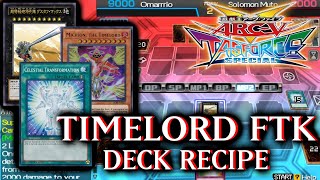 Timelords Superdreadnought FTKOTK Deck  YuGiOh ArcV Tag Force Special 4 [upl. by Oneg26]