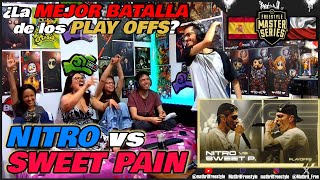 🔴COLOMBIANOS REACCIONAN a NITRO vs SWEET PAIN  ¿La MEJOR BATALLA FMS INTERNACIONAL PLAY OFF 2024 [upl. by Leopoldeen]