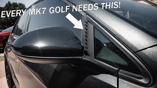 ELIMINATE Wind Noise on the Mk7 GTI [upl. by Akessej550]