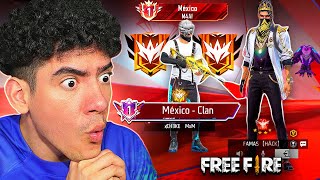 JUGUE FREE FIRE con EL JUGADOR MAS PRO del CLAN TOP 1 de MEXICO   TheDonato [upl. by Alaehcim]