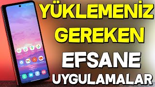 Android Telefona Mutlaka Yüklemeniz Gereken Efsane Ve Muhteşem Uygulamalar 1 EKİM2023 [upl. by Dahij]