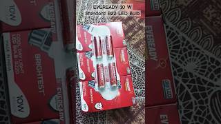 EVEREADY 10 W Standard B22 LED Bulb everyday ledbulb unboxing bulb lightbulb uplights light [upl. by Acissev772]