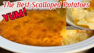 Creamy Scalloped Potatoes Recipe  Au Gratin Potatoes [upl. by Llenel]