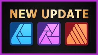 New Affinity Update  Biggest Changes in Version 25 [upl. by Adnohsor]