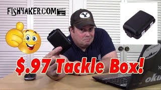 97 Compact Fishing Tackle Box  Fishing Tackle Tips [upl. by Mitzi830]