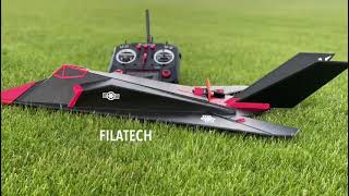 F117 RC Pusher Jet Scratch Built Foam amp 3D Printed  Filatech PLA Filament [upl. by Fidellas]