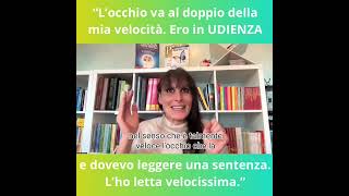 quotLocchio va al doppio della mia velocità Ero in udienza e ho letto una sentenza molto velocementequot [upl. by Erodavlas]