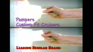 Pampers Custom Fit Cruisers TV Ad 2002 [upl. by Yerag]