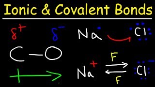 Ionic Bonds Polar Covalent Bonds and Nonpolar Covalent Bonds [upl. by Anived]