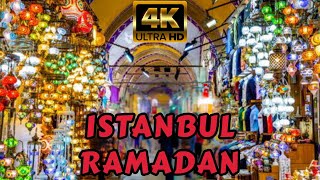 Ramadan Iftar Time in Grand Bazaar Istanbul 2024 Türkiye Walking Tour Travel Guide [upl. by Nauqe392]