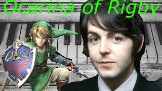 Eleanor Rigby  Theme from Zelda Ocarina of Rigby  Piano improvisation reharmonization groove [upl. by Aihcsrop469]