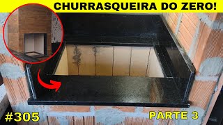 305 Como fazer churrasqueira do zero Parte 3 [upl. by Anilat]