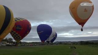 Ballontage 2016 KremsLangenlois  1 Morgenfahrt [upl. by Namie156]