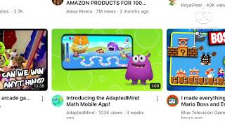 I got recommended by the STUPID adapted mind app for the first time [upl. by Dominga]