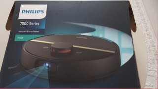 Yerleri Ova Ova Silen Robot Süpürge 🎉 Philips HomeRun 7000 Vacuum Mop Robot [upl. by Elocan]