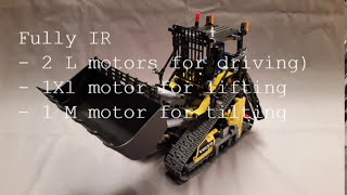 Tracked Loader Lego Technic [upl. by Nylknarf]