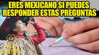 APROBARÍAS el EXAMEN para NACIONALIZARTE MEXICANO [upl. by Assenat]