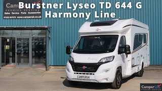 Burstner Lyseo TD 644 G Harmony Line Motorhome For Sale at Camper UK [upl. by Keele936]