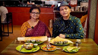 A Delicious Vegetarian Breakfast In Kochi GOKUL OOTTUPRA Ernakulam  Puttu Kadala Yelle Adda… [upl. by Etteiram540]