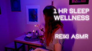 One Hour Sleep Wellness Reiki with ASMR [upl. by Pharaoh547]