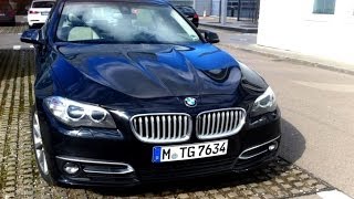 2014 BMW 525d F10 Facelift Test Drive [upl. by Oinotnaocram]