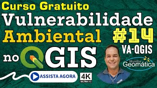 VAQGIS 14  Vulnerabilidade Ambiental Antrópica Gerada pelo Método AHP [upl. by Lim]