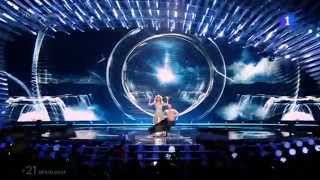 Eurovisión 2015  Edurne canta Amanecer [upl. by Rediah]