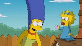 Marge Simpson ALS ice bucket challenge [upl. by Aerdma243]