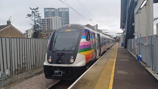 345 055 departing hayes and Harlington [upl. by Gleason]