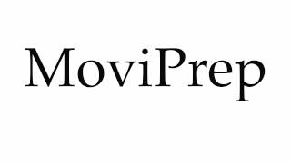 How to Pronounce MoviPrep [upl. by Heyward]