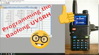 Programming The Baofeng  BFUV5RH Ham Radio The Essentials [upl. by Ennahoj289]