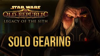 70 SOLO PLAYERS Gearing Guide  SWTOR 2022 [upl. by Irahk208]