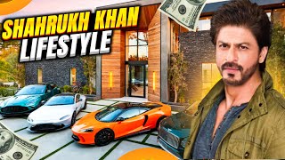 Shah Rukh Khan Lifestyle 2024  net worth House Cars Biography amp Family [upl. by Diantha]