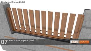 Knotwood Framed Infill [upl. by Idorb]