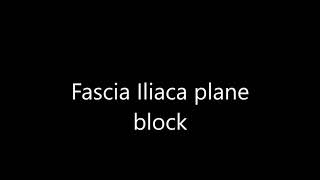 Fascia iliaca plane block [upl. by Nissensohn626]