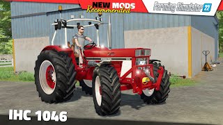 FS22  IHC 1046  Farming Simulator 22 New Mods Review 2K60 [upl. by Kared]