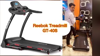 Review for Reebok Treadmill GT40S by Puneet Garg ufitindia [upl. by Aisiram]