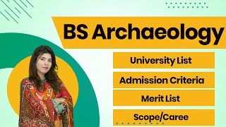 BS Archaeology Scope In Pakistan Archaeology Jobs In Pakistan [upl. by Anelaj]