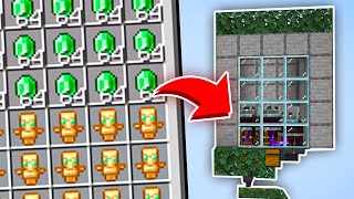 A FARM DE PILLAGERS MAIS FÁCIL do Minecraft Bedrock 120  TUTORIAL [upl. by Gertie645]