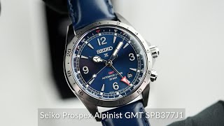 Seiko Prospex Alpinist GMT SPB377J1 [upl. by Paine]