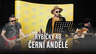 RYBIČKY 48  ČERNÍ ANDĚLÉ Lucie cover live  Frekvence 1 [upl. by Lugar]